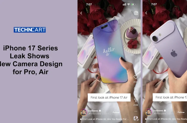 iPhone 17 Series Leak Shows New Camera Design for Pro, Air